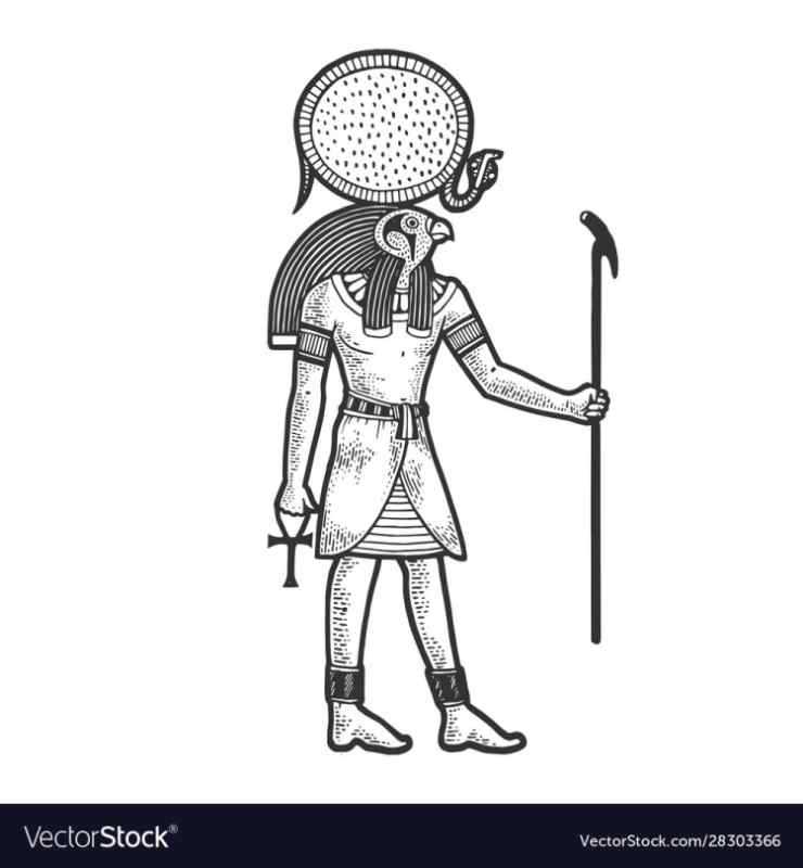 Изображение Бога ра