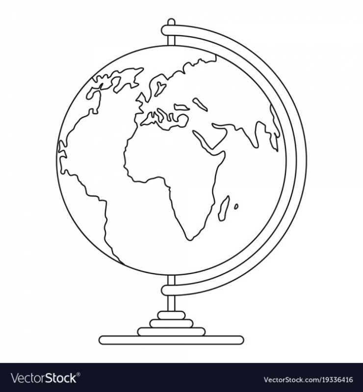 География карандашом