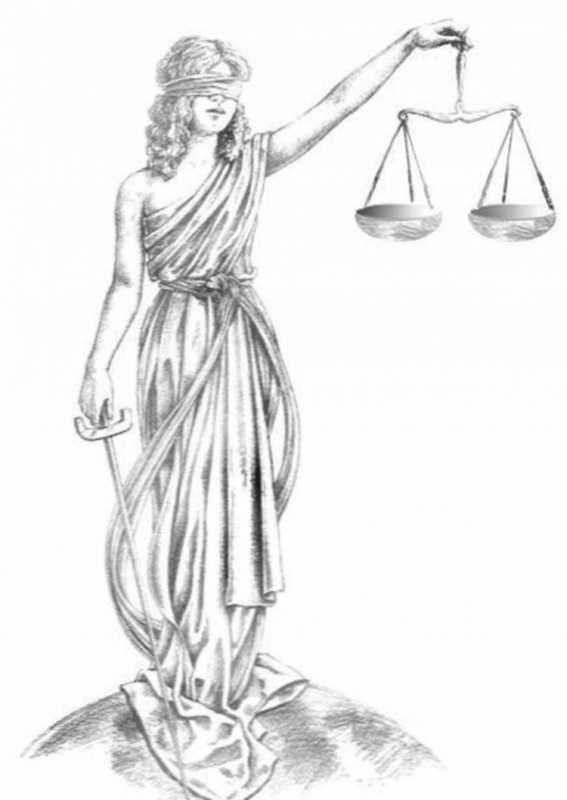 Правосудие эскиз