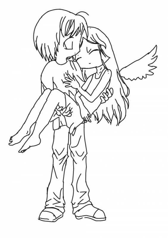 Рисунок ангела карандашом для срисовки