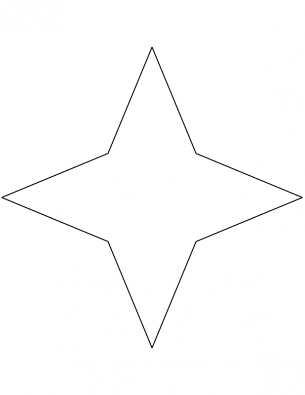 Четырехгранная звезда