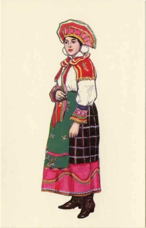 Рисование русского народного костюма