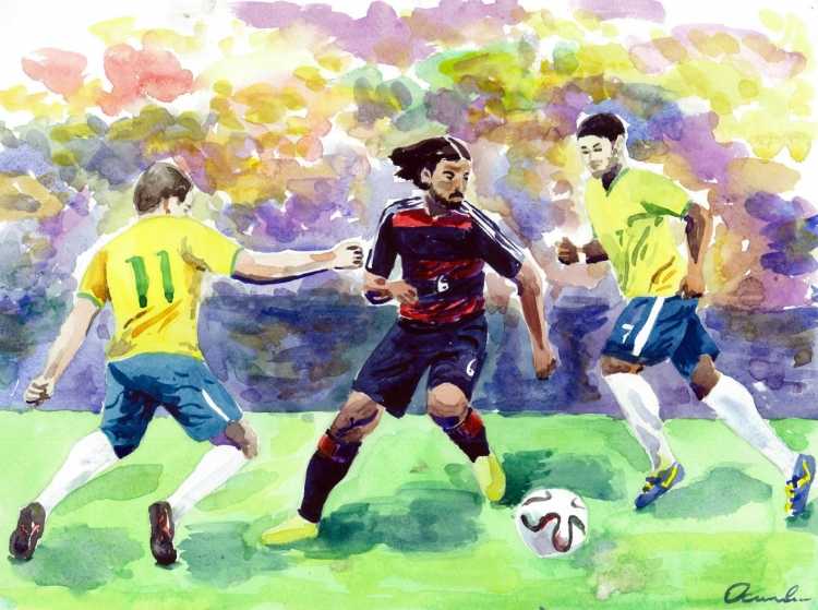 Композиция на тему футбол