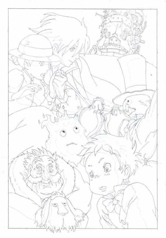 Раскадровка Ходячий замок Хаула