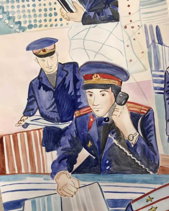 Рисунок на тему ГИБДД