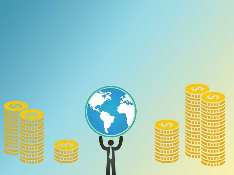 Фон для презентации по финансам