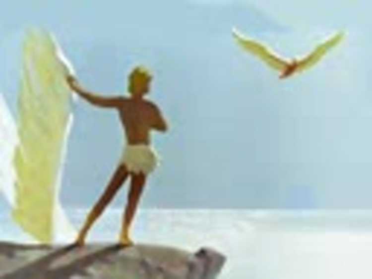 Дедал и Икар мультфильм