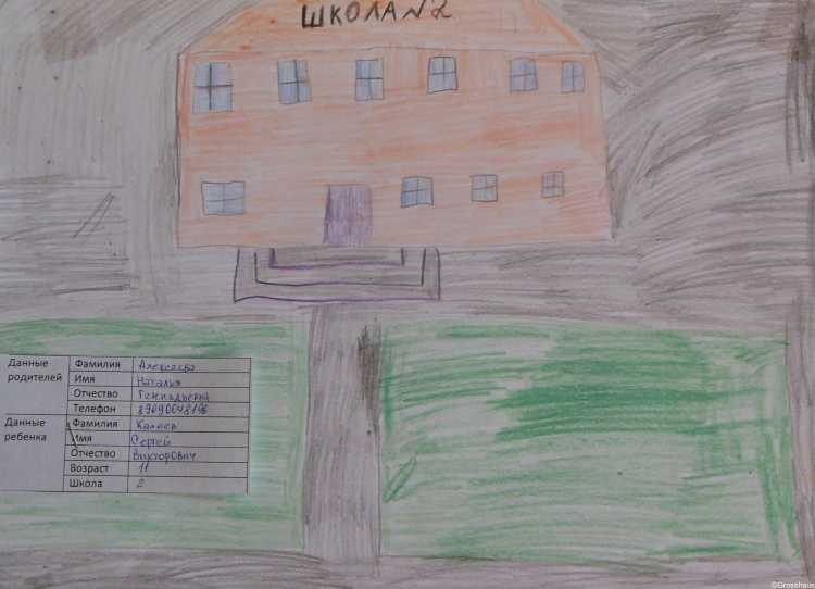 Конкурс рисунков моя школа