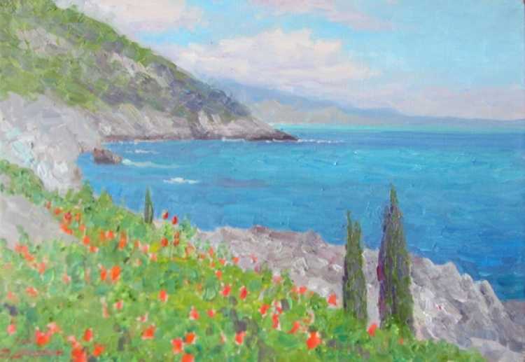 Картины Крым Озенбаш