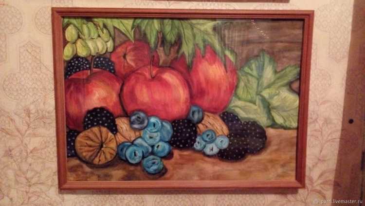 Натюрморт овощей и фруктов