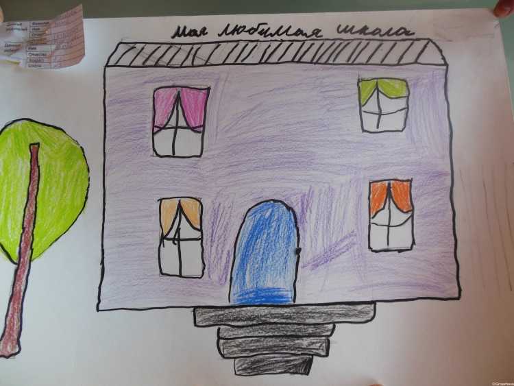 Конкурс рисунков моя школа