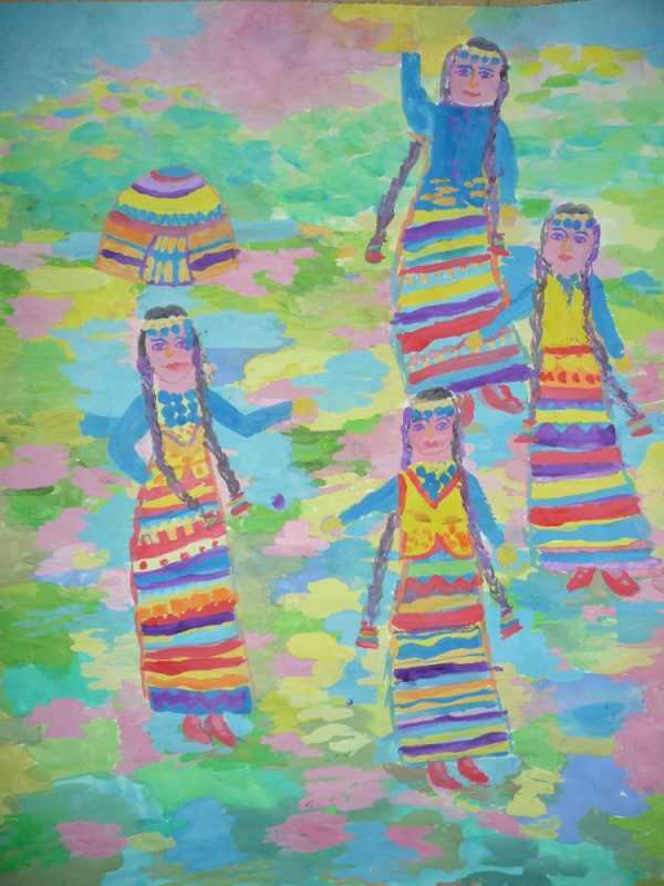 Рисунок на тему Башкортостан мой край родной