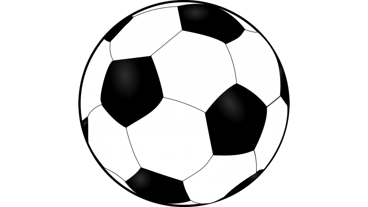 Рисование футбольный мяч