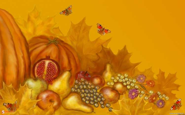 Осенняя композиция живопись