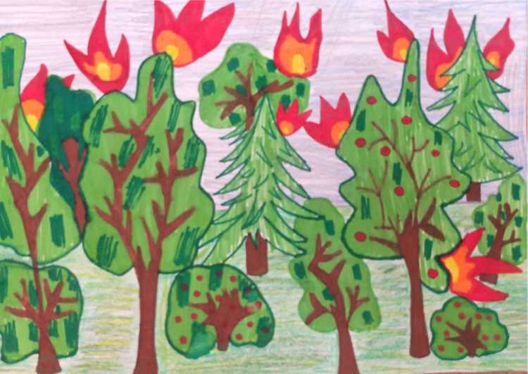 Природа без пожаров