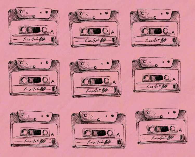 Кассета раскраска