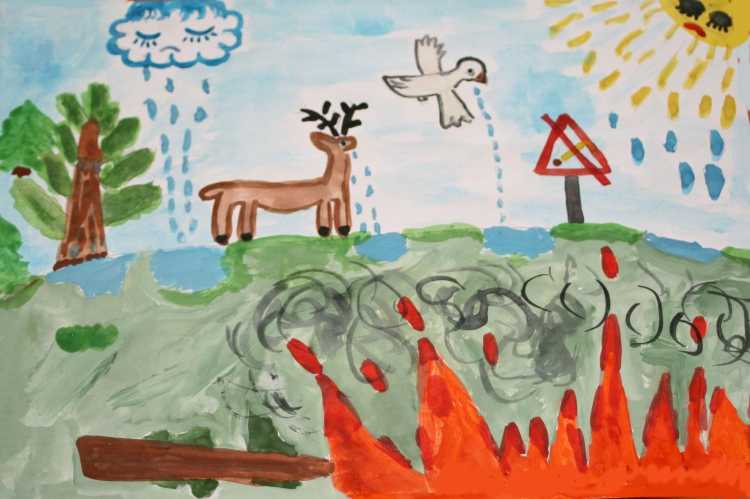 День леса рисунки