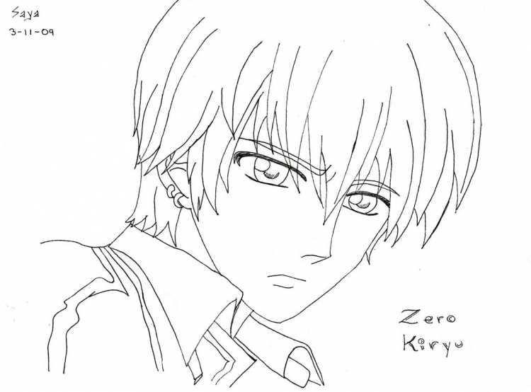 Кагами карандашом