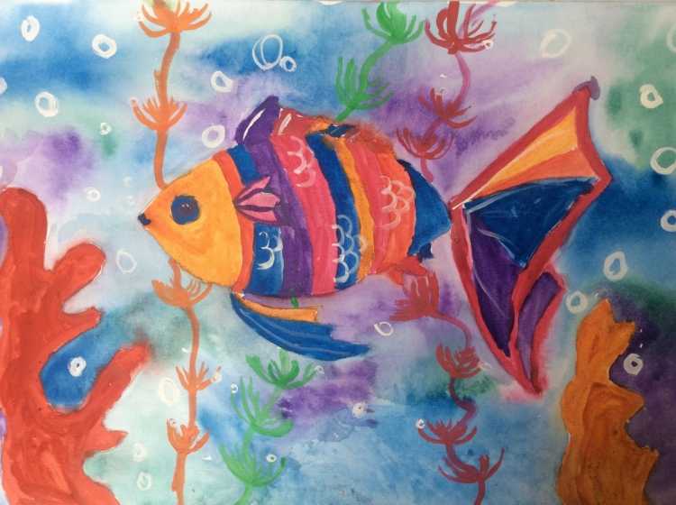 Разноцветные капли конкурс рисунков