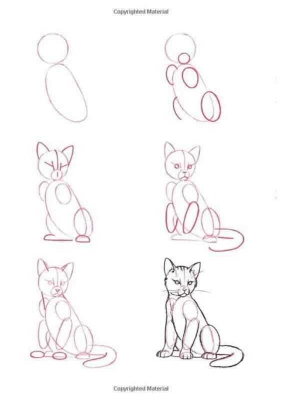 Рисунки карандашом для начинающих