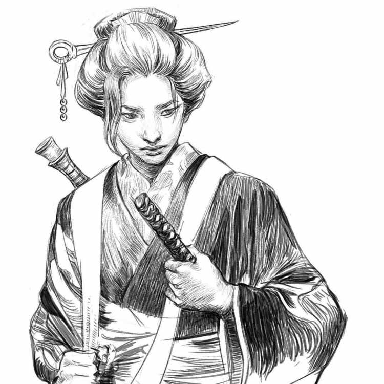 Самурай Онна бугэйся