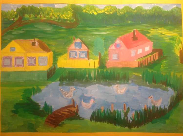 Рисунок Родина Башкортостан