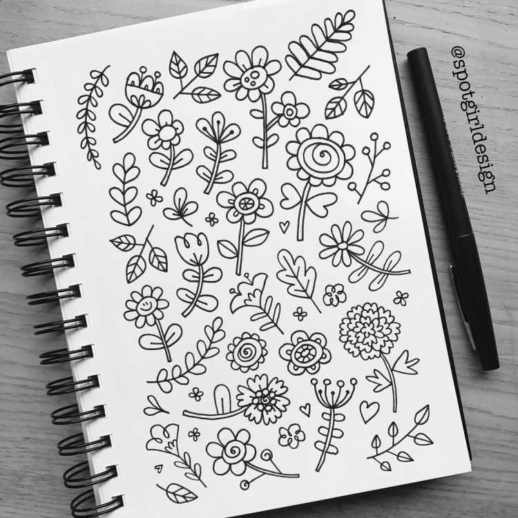 Рисуночки в блокнот