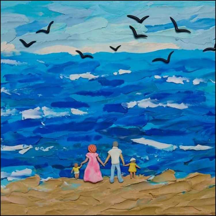 Пластилиновые картины Татьяны Лазарюк