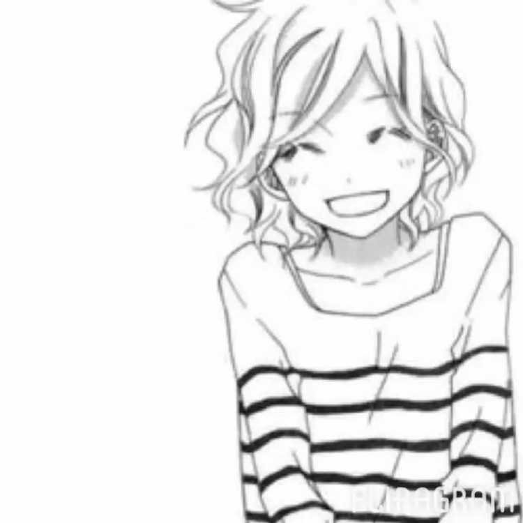 Аниме для рисования улыбающиеся