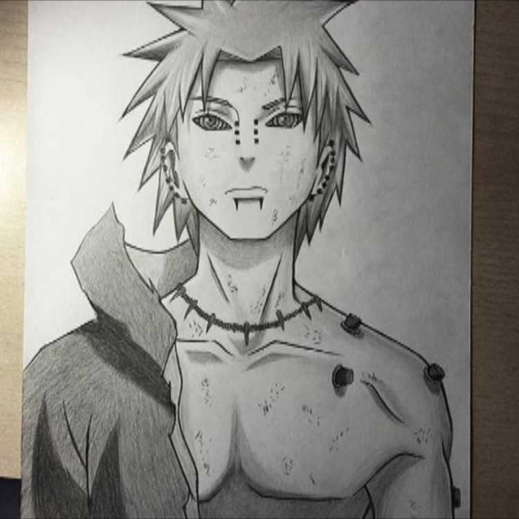 Рисунки аниме Наруто Пейн