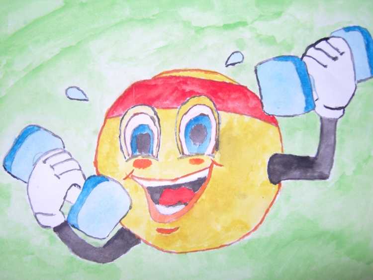 Здоровый образ жизни рисунок