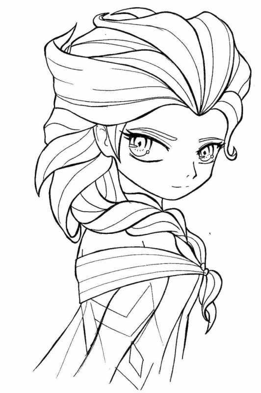 Раскраски аниме принцесса любовь