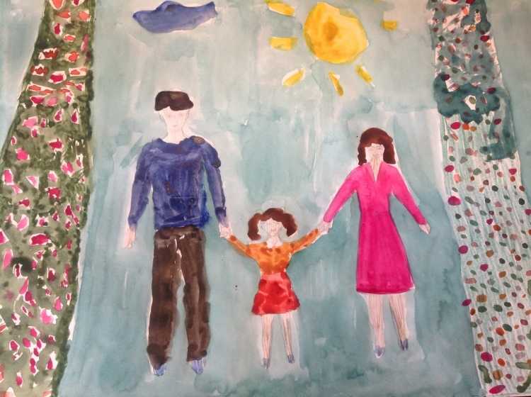 Мама папа я дружная семья