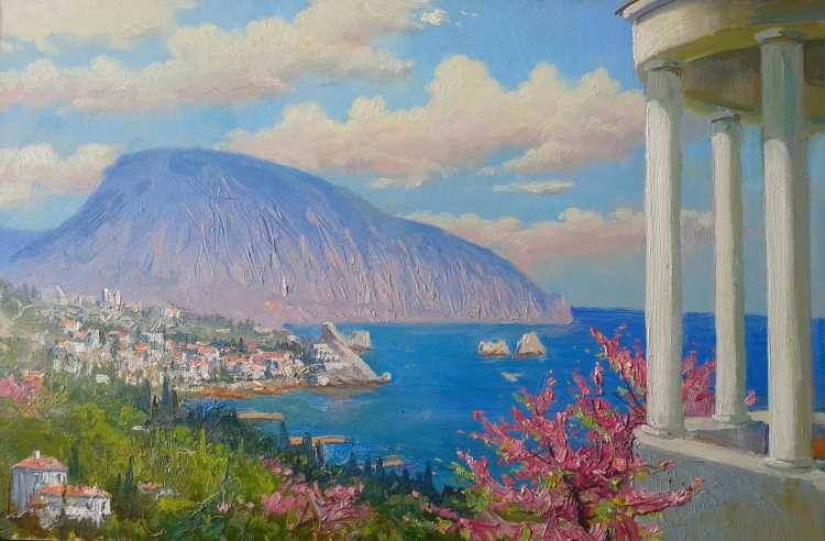 Гурзуф медведь гора живопись пейзаж