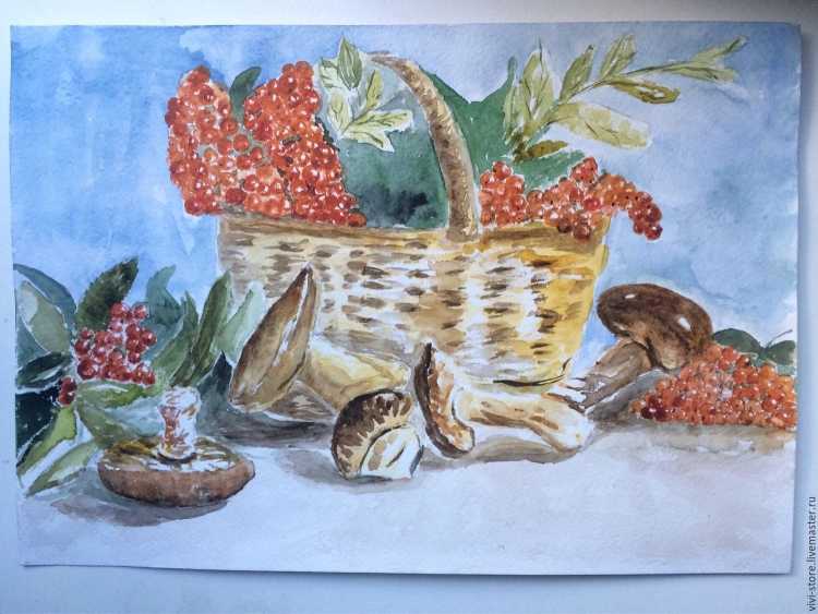 Рисование осенние дары