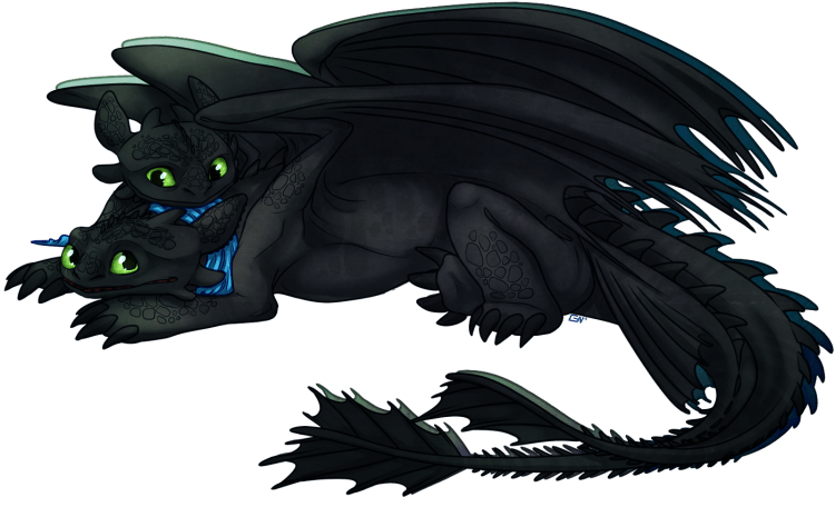 Рисовать дракона Беззубика