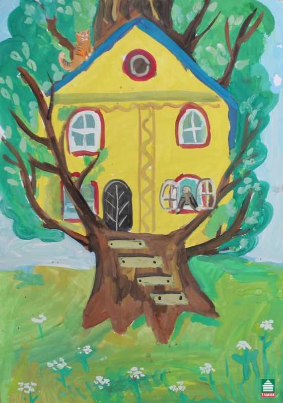 Домик для рисования