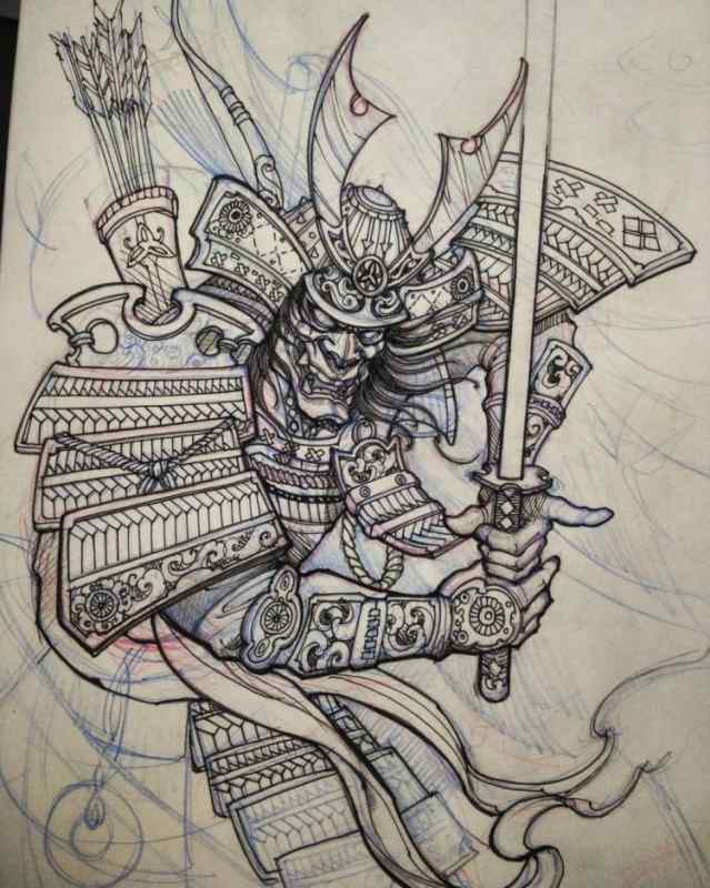 Современный Самурай арт