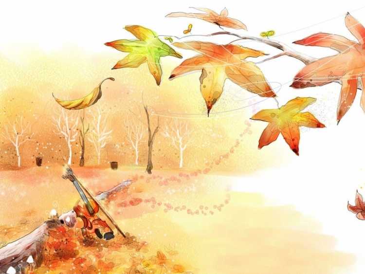 Ноябрь рисунок