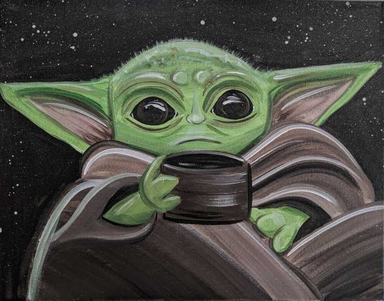 Йода в красках