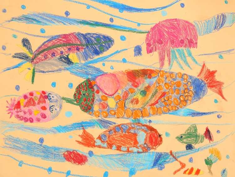 Выставка «магия лета» детские рисунки