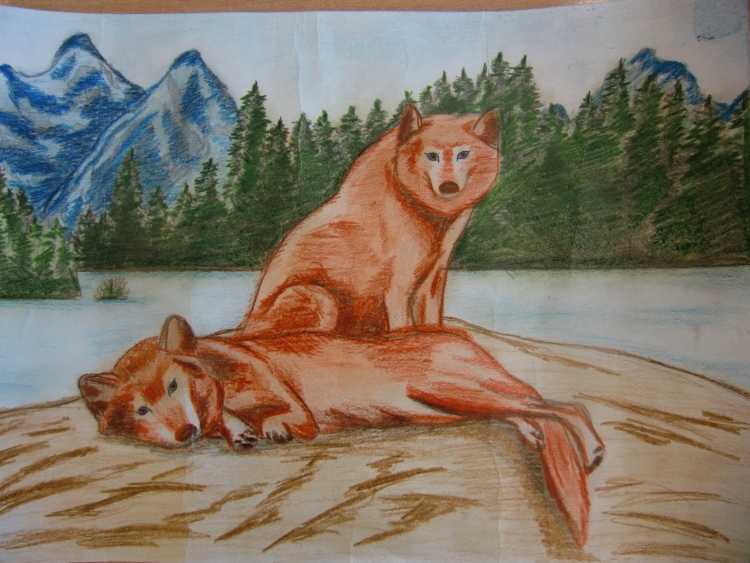 Красная тема нарисовать