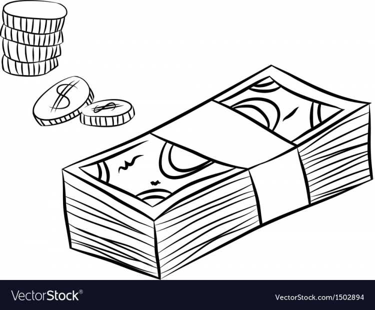 Деньги эскиз