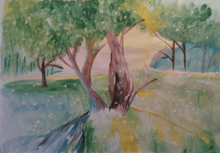 Дерево на свободную тему