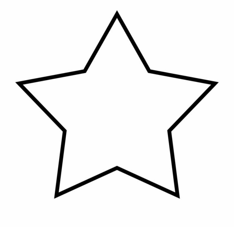 Трафарет звезды