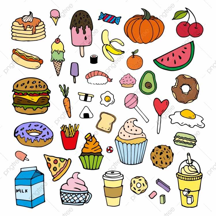 Рисунки еды