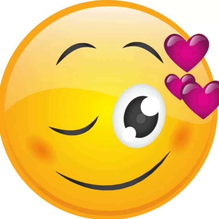 Подмигивающий смайлик