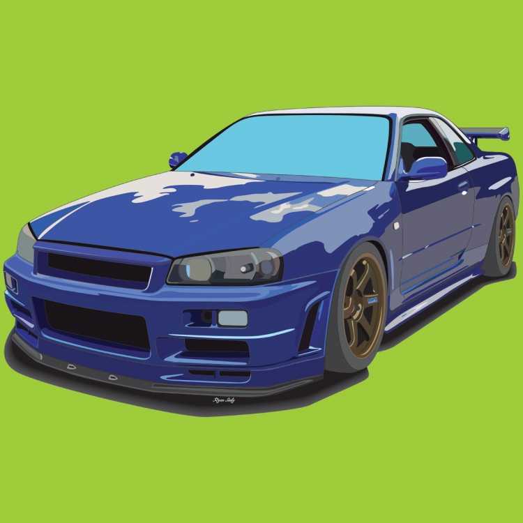 Nissan GTR r34