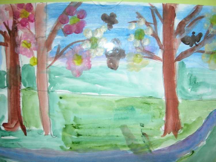 Рисунок звучащая природа