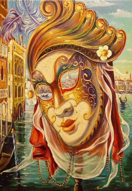 Алекс Левин венецианские маски